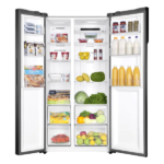 Haier HRF-622ICG (GBK) 600L Side-by-Side Inverter Refrigerator - Image 4