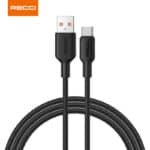 Recci RS46C 120CM Black Silicon Data Cable