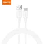 Recci RS46C 120CM White Silicon Data Cable