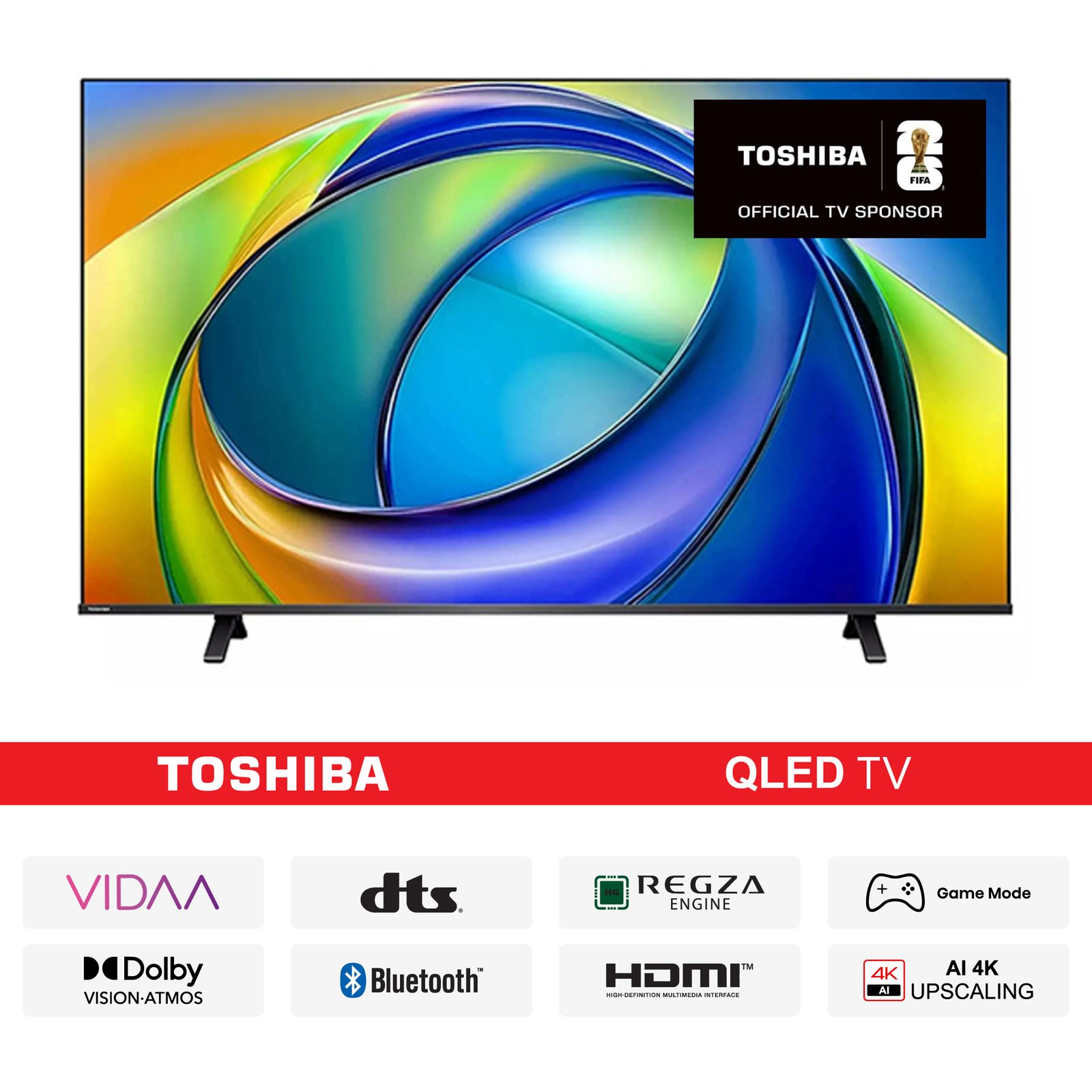 7. Toshiba 65″ 65M450RP UHD QLED 4K Smart TVpop00001-01-01 Toshiba 50" 50C350RP UHD 4K Smart TV - Image 1