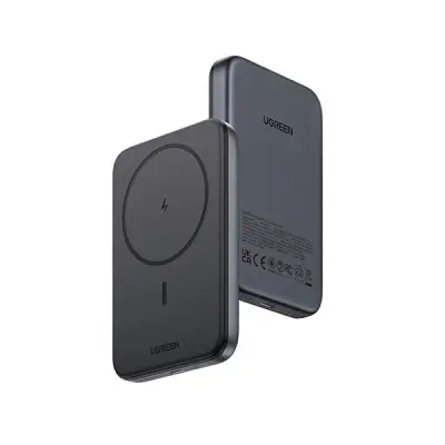 25919-1-400x400 UGREEN 10000mAh Magnetic Wireless Power Bank Space Gray - Image 1