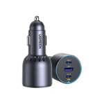 UGREEN 75W 3-Port Fast Car Charger
