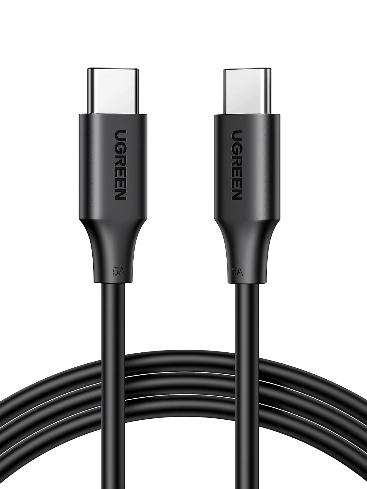 516WZmYekuL_2048x2048 UGREEN USB-C to USB-C PD Fast Charging Braided Cable 5A Max 1m - Image 1