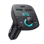 UGREEN Bluetooth Car Charger (5.0+PD+QC3.0+USB Flash Drive+TF) (Black)