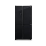 Sharp SJ-VX57PG-BK 567L Multidoor Side by Side Black Refrigerator