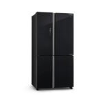 Sharp SJ-VX57PG-BK 567L Multidoor Side by Side Black Refrigerator - Image 2