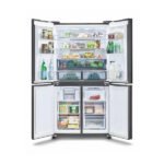 Sharp SJ-VX57PG-BK 567L Multidoor Side by Side Black Refrigerator - Image 3