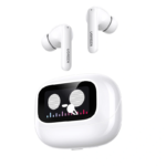 UGREEN Hybrid ANC Smart Touch Display Control Magic Wireless Echo Earbuds White