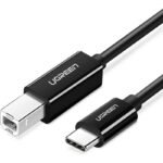 UGREEN USB-C -to USB-B 2.0 Printer Cable 2m (Black)