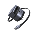 UGREEN 45W GaN Fast Charger with Retractable Cable