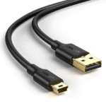 UGREEN USB 2.0 A Male to Mini 5 Pin Male Cable 3m (Black)