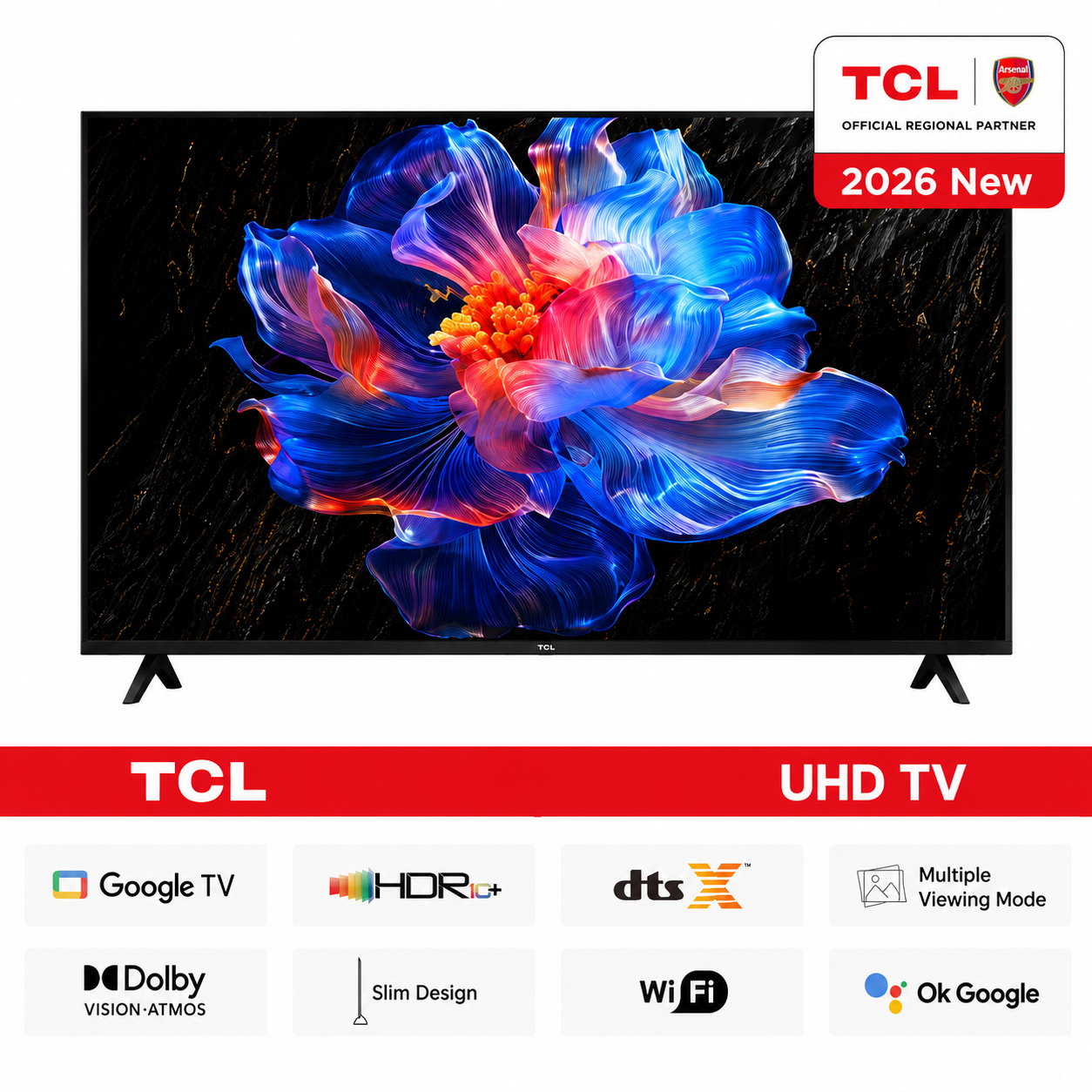 ChatGPT Image Jul 2, 2026, 12_10_10 PM TCL 43″ 43V6C UHD 4K Google TV - Image 1
