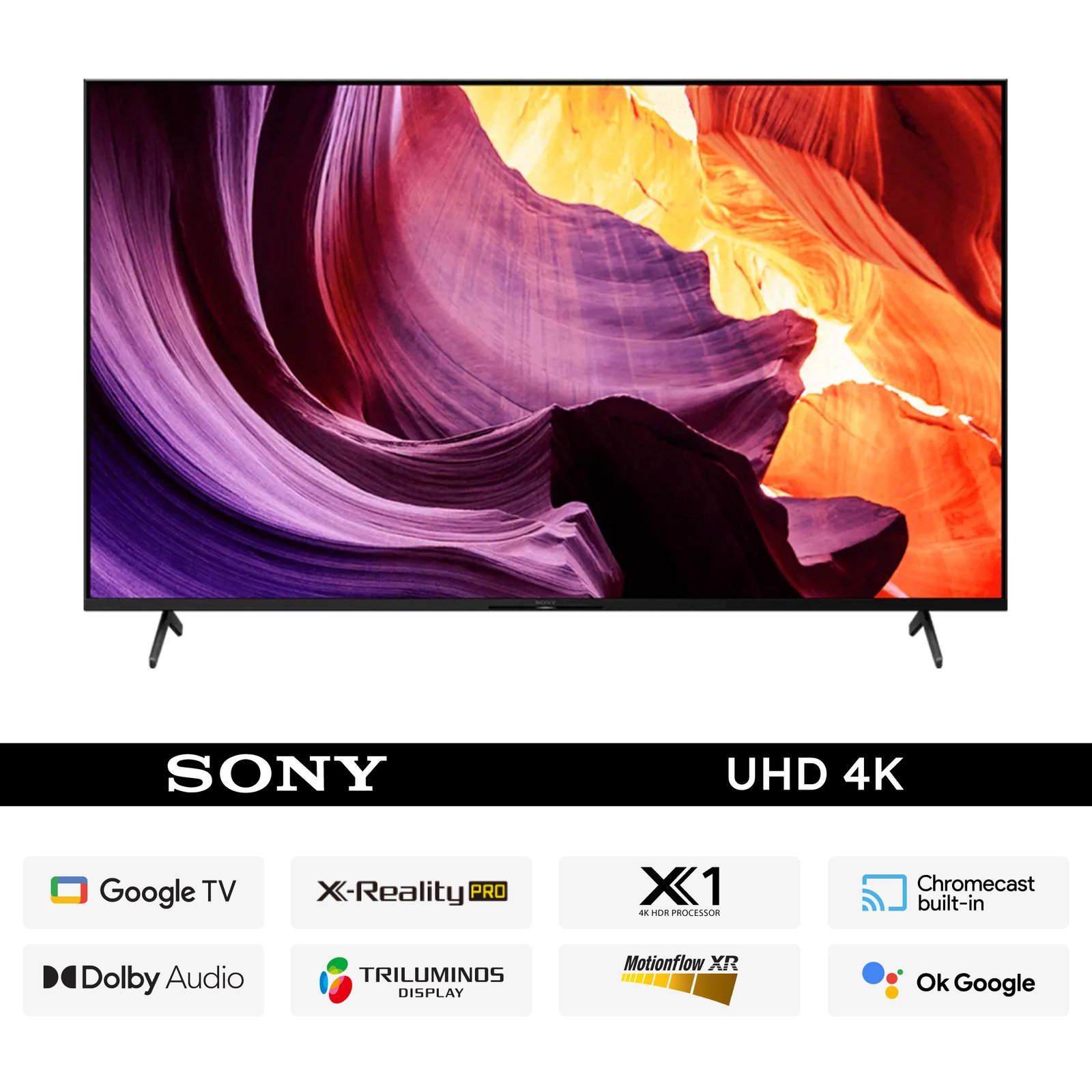 17. Sony 75″ KD-75X80K 4K UHD Smart Google TV-01 Sony 75″ KD-75X80K 4K UHD Smart TV (4K Android) - Image 1