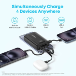 Anker Zolo 20000mAh 45W Power Bank with Built-in USB-C Cables - Image 4