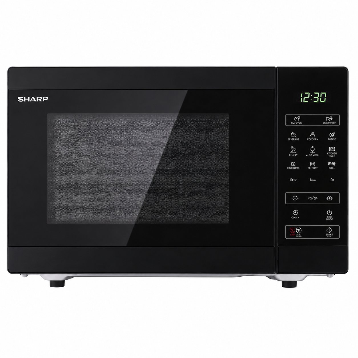 ChatGPT Image Aug 30, 2026, 12_25_56 PM Sharp R-25MS-BK2 25L Grill Microwave Oven - Image 1