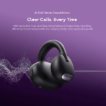 Oraimo OPN-373 OpenSnap Gravity Black Open-Ear True Wireless Earbuds - Image 3