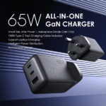 Oraimo HyperGaN 65 OCW-7652E+116CC 65W GaN Black Wall Charger Kit with 100W CC Cable - Image 3