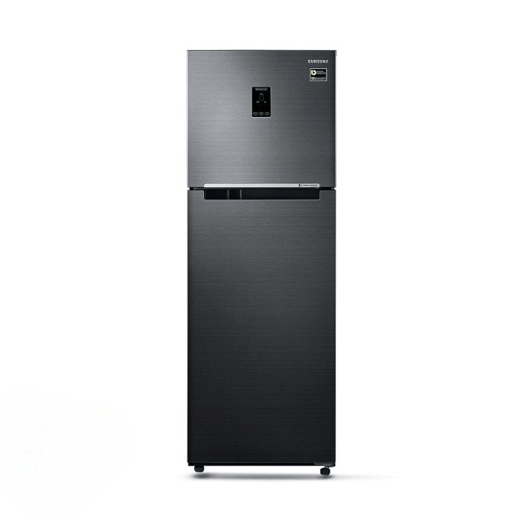 Samsung-345-Liters-Twin-Cooling-Top-Mount-Refrigerator-(RT37K5532BS)-3881-Photoroom Samsung RT37K5532BS/D3 345L Top Mount Black Refrigerator - Image 1
