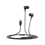 UGREEN EP103 Type-C In-Ear Black Wired Earphones - Image 2