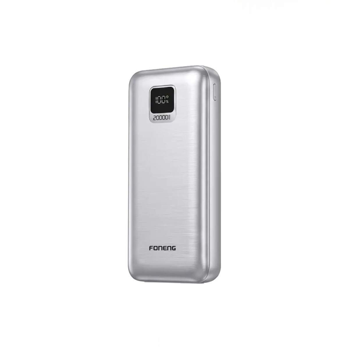 Foneng-PX151-20000mAh-22.5W-Power-Bank-Silver-Color Foneng PX151 20000mAh 22.5W Power Bank - Image 1