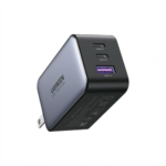 UGREEN NEXODE 65W USB-C GaN 3 Ports (Black) Wall Charger US Plug - Image 3