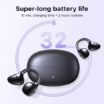 Ugreen ClipBuds Pro WS218 ANC Black Bluetooth TWS - Image 2