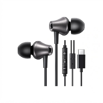 UGREEN EP105 Type-C In-Ear Black Wired Earphones - Image 2