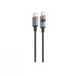 Foneng X116 Braided 1.2M Type- C to Type- C 60w Black Cable